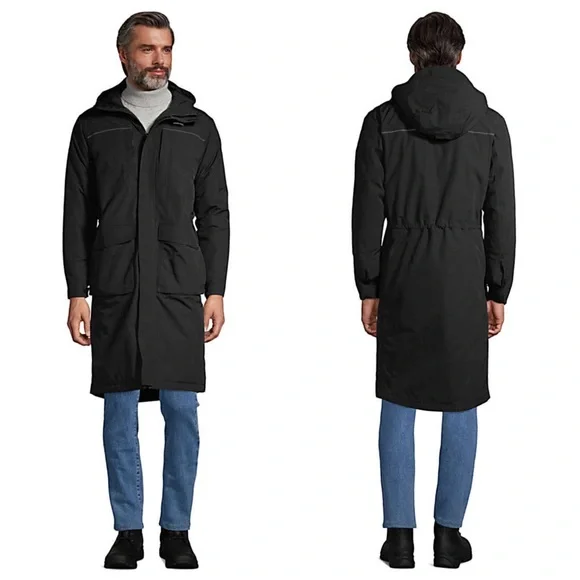 Lands end men's shop squall stadium coat
